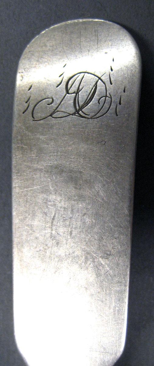 1998.0004.2004 Silver Spoon engraving