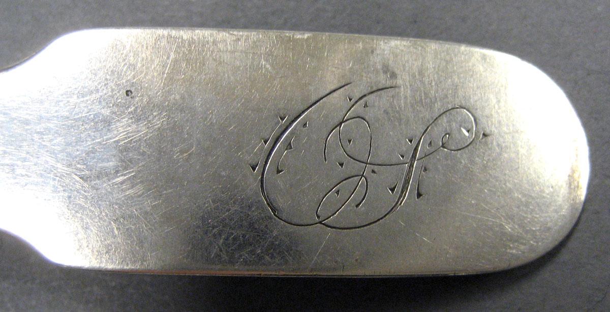 1998.0004.2009.002 Silver Spoon engraving