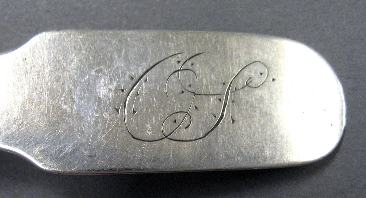 1998.0004.2009.003 Silver Spoon engraving