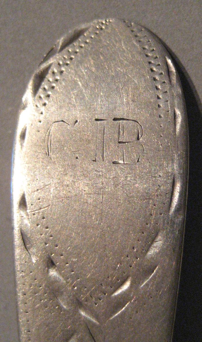 1998.0004.201.001 Silver Spoon engraving