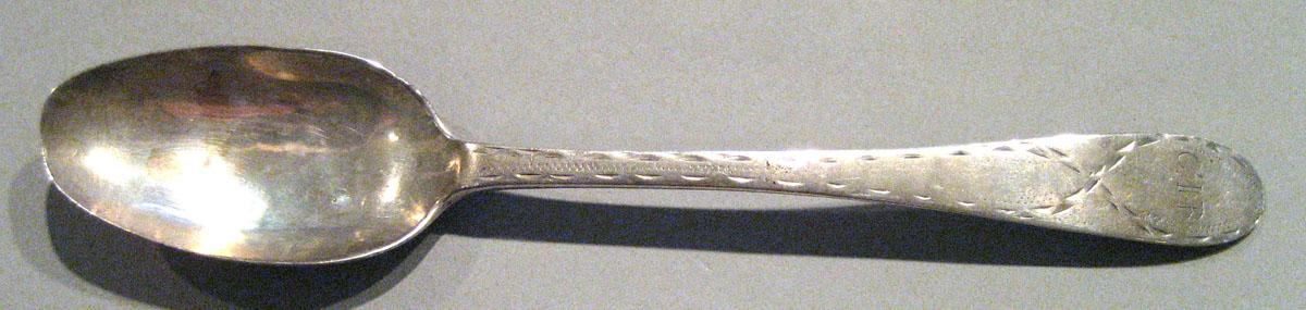 1998.0004.201.002 Silver Spoon upper surface