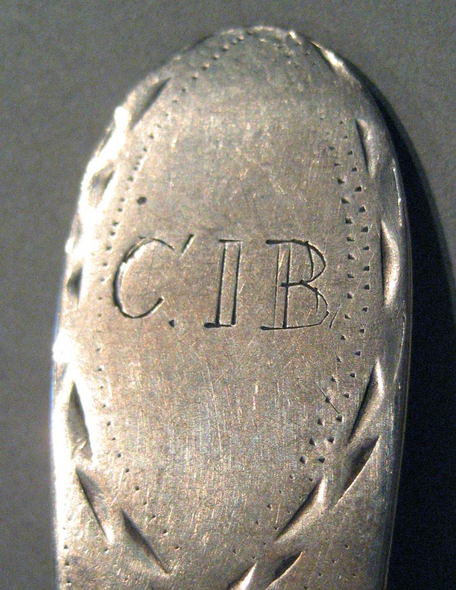 1998.0004.201.002 Silver Spoon engraving