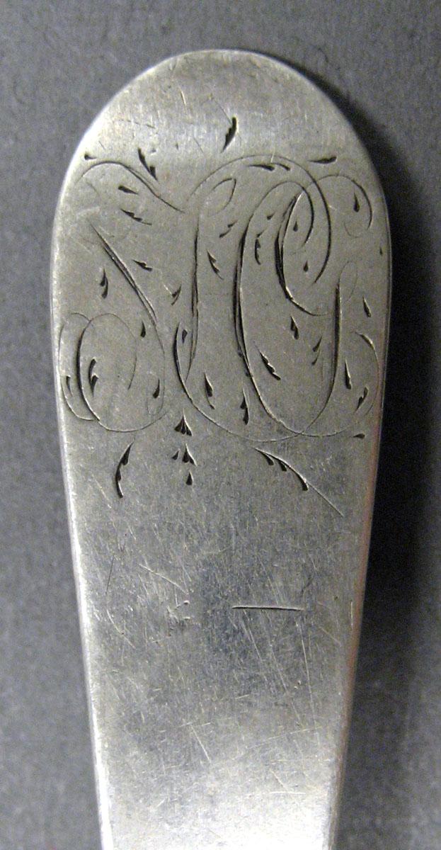 1998.0004.2010 Silver Spoon engraving
