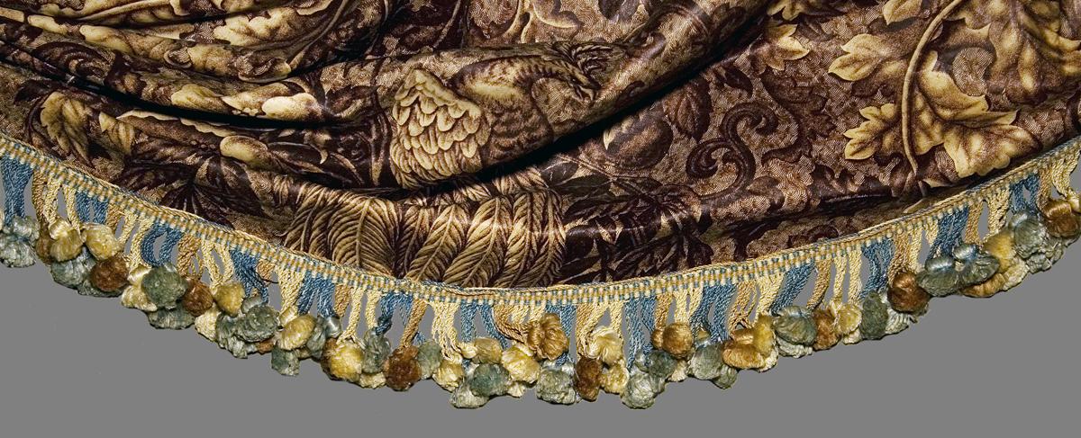 1958.0602.003 C Window Hanging, Valance, Edge Detail #2