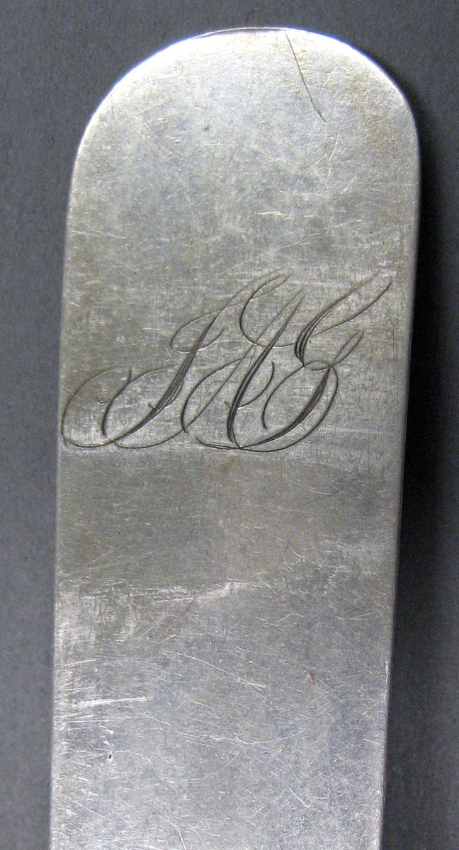 1998.0004.2019.002 Silver Spoon engraving