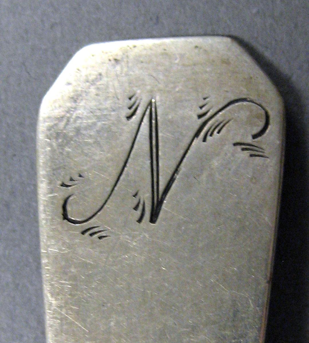 1998.0004.2020.001 Silver Spoon engraving