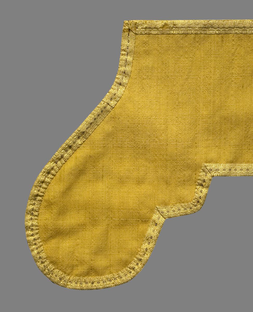 1952.0354.001 C Window Hanging, Valance, Edge Detail