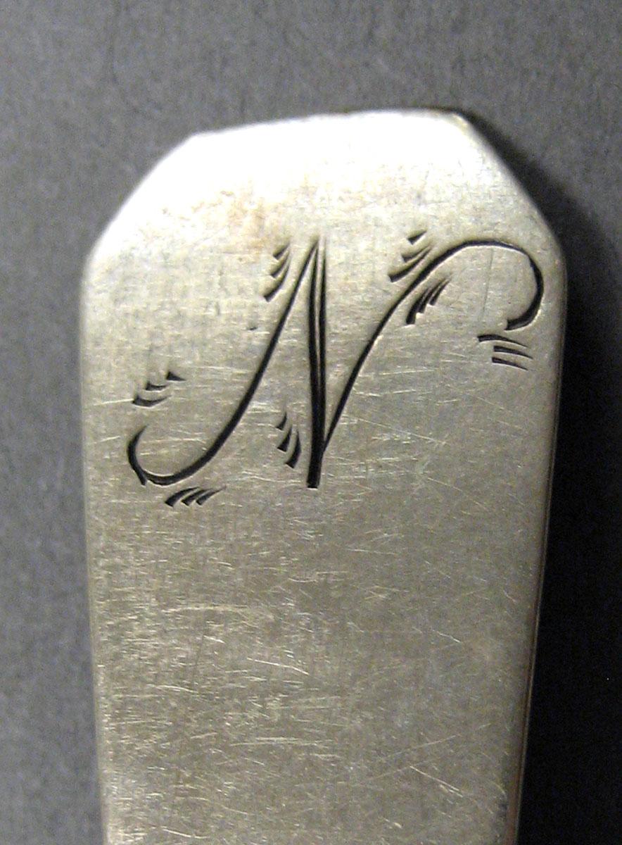 1998.0004.2020.002 Silver Spoon engraving