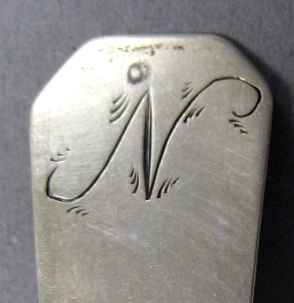 1998.0004.2020.005 Silver Spoon engraving