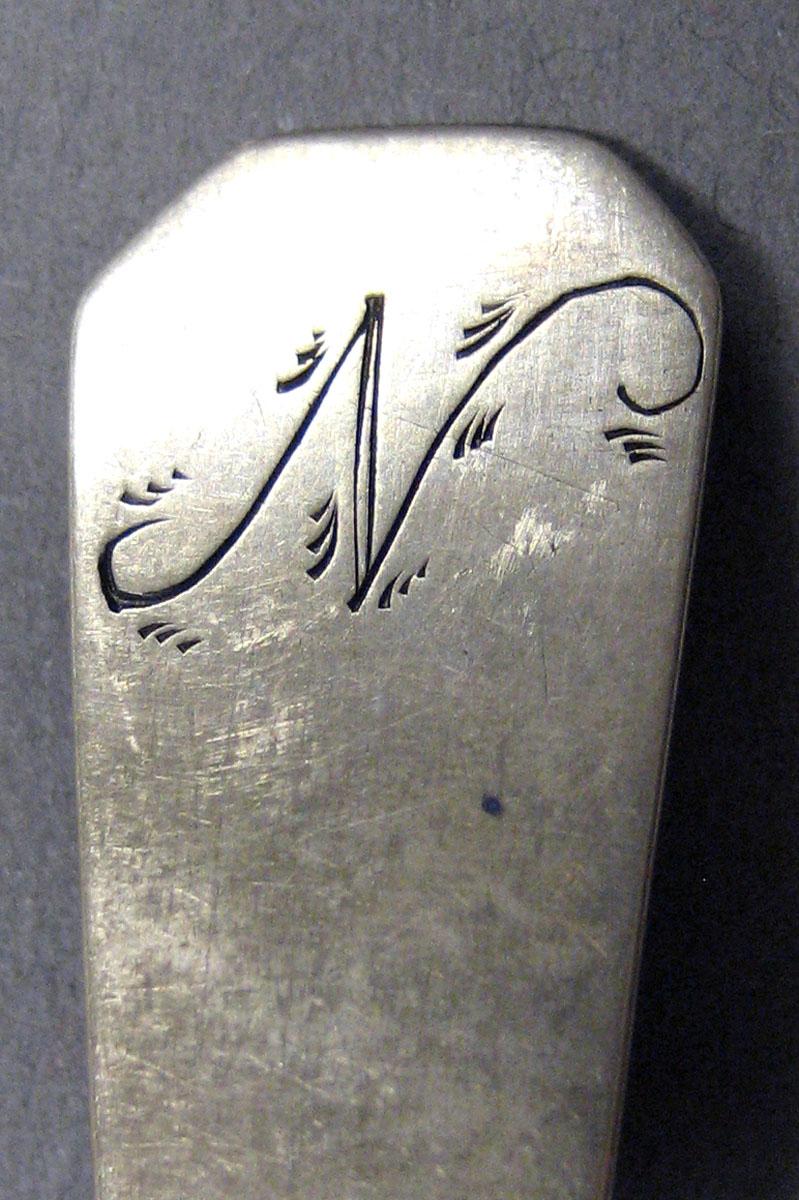 1998.0004.2020.006 Silver Spoon engraving
