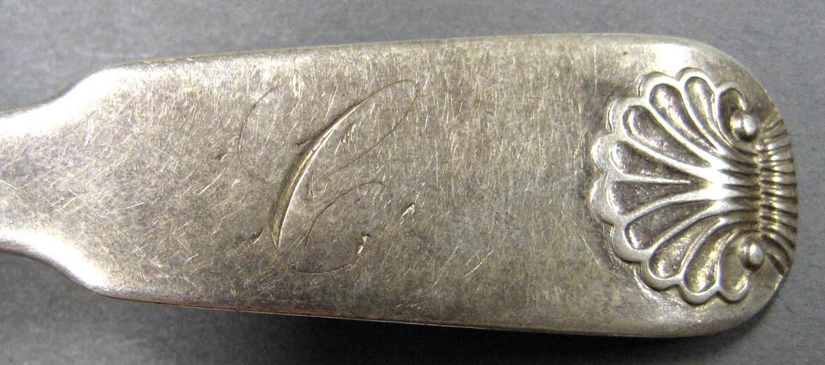 1998.0004.2021.001 Silver Spoon engraving
