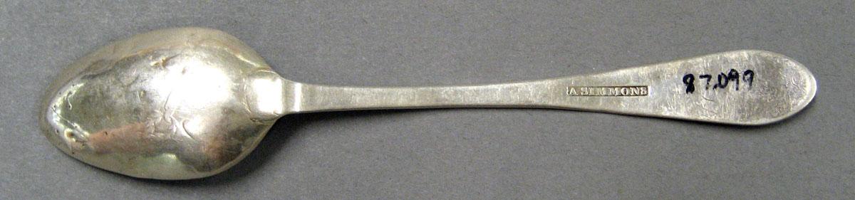 1998.0004.2023 Silver Spoon underside