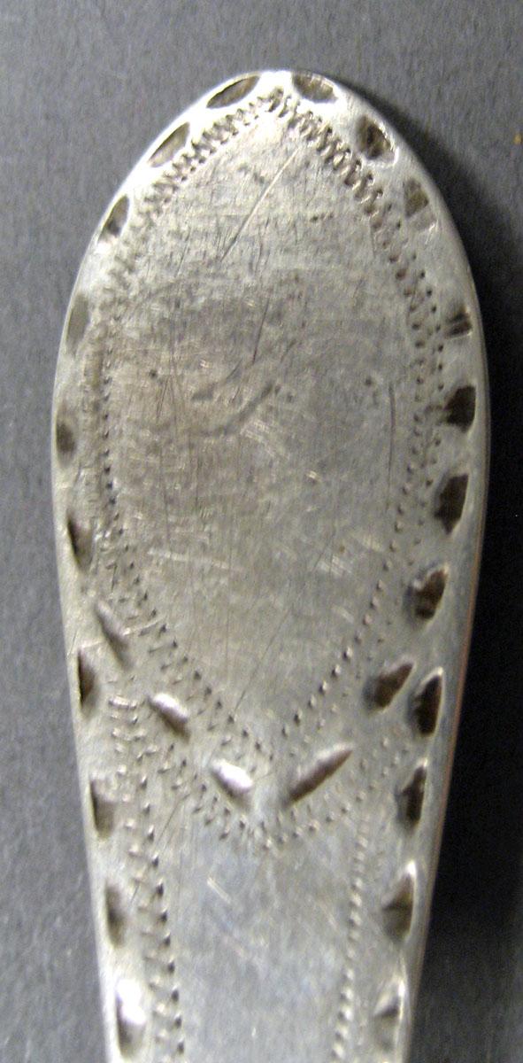 1998.0004.2023 Silver Spoon engraving