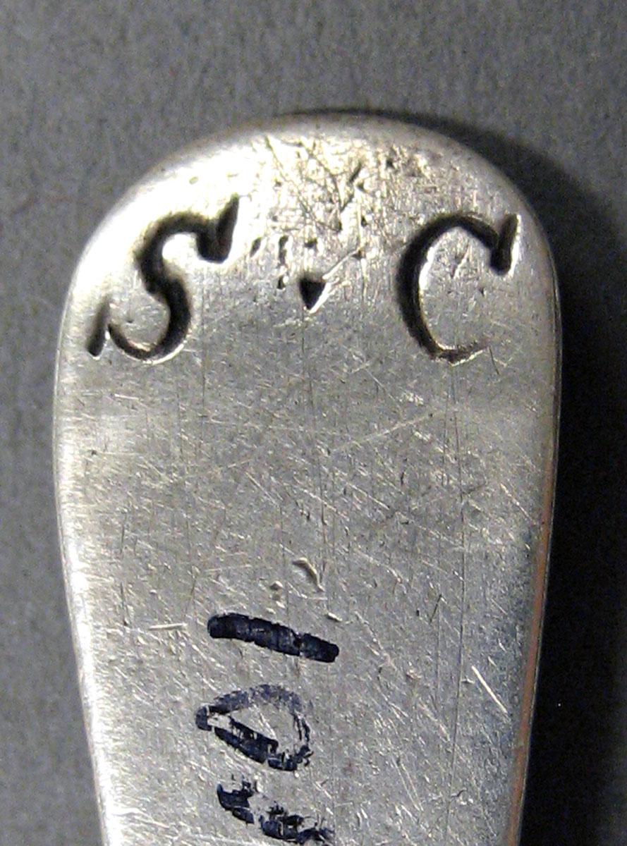 1998.0004.2025 Silver Spoon engraving