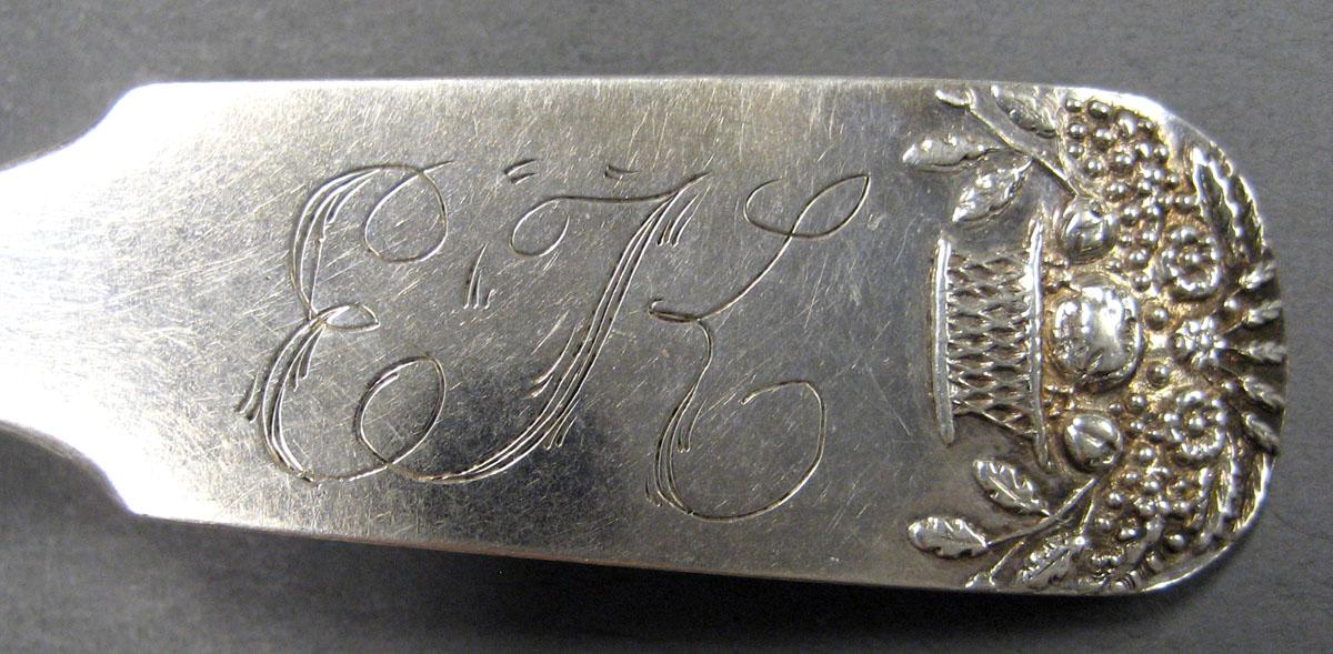 1998.0004.2027 Silver Spoon engraving
