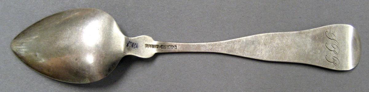 1998.0004.2030.001 Silver Spoon underside