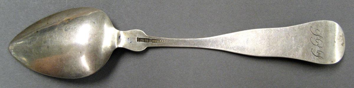 1998.0004.2030.002 Silver Spoon underside