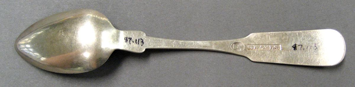 1998.0004.2036 Silver Spoon underside