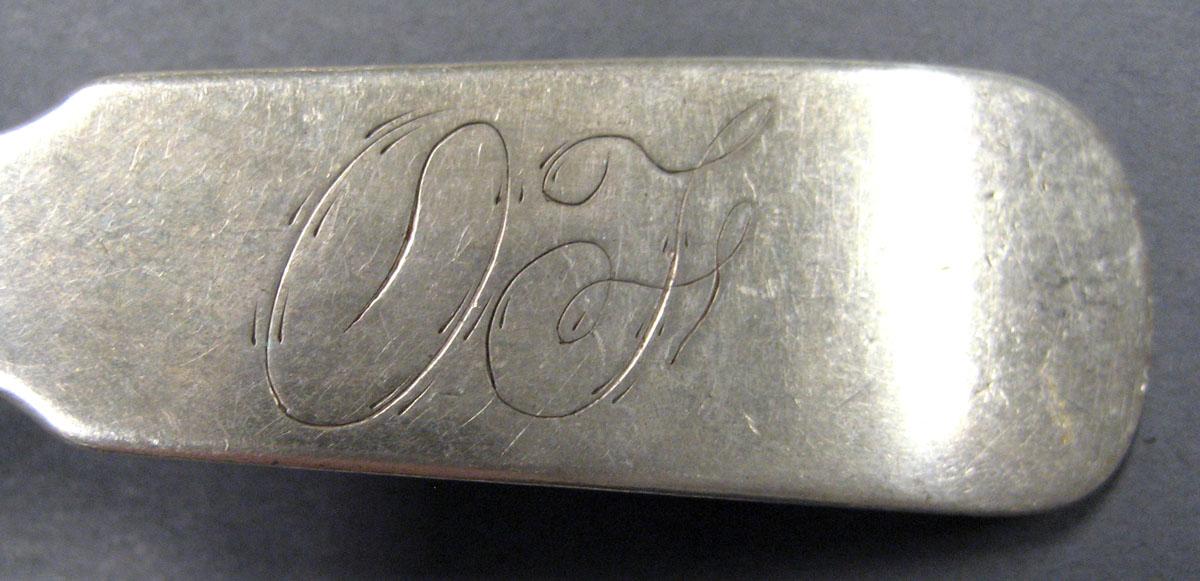 1998.0004.2036 Silver Spoon engraving