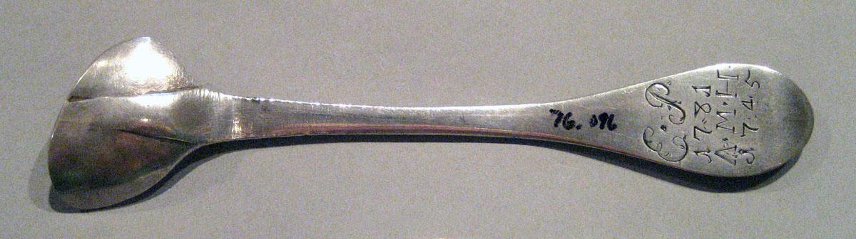 1998.0004.203 Silver Spoon underside
