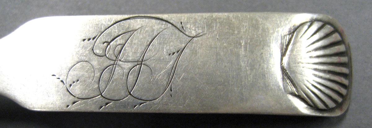 1998.0004.2040 Silver Spoon engraving