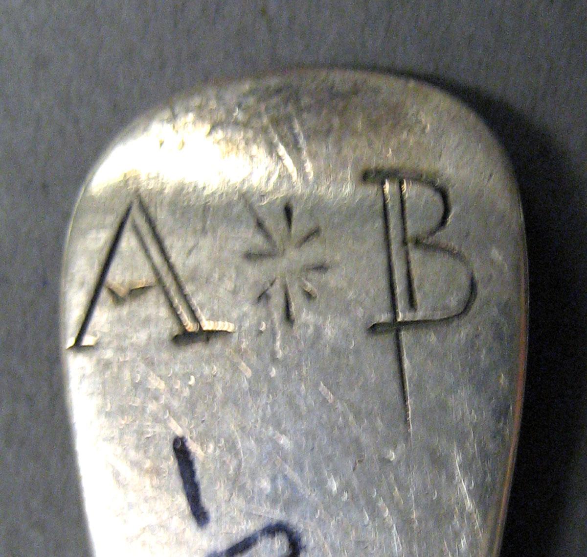 1998.0004.2048.002 Silver Spoon engraving