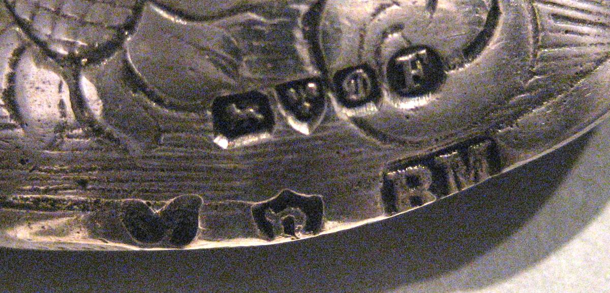1998.0004.204 Silver Spoon marks
