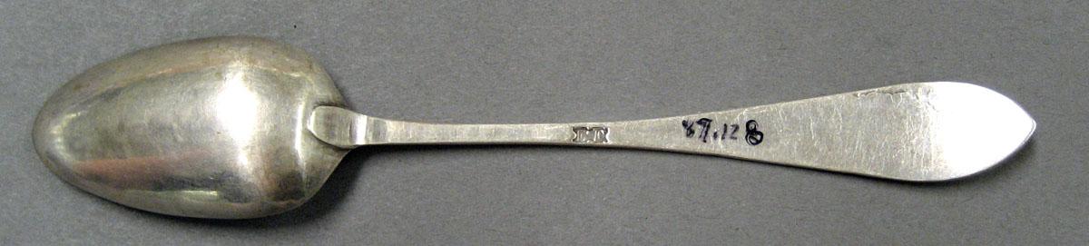 1998.0004.2051 Silver Spoon underside