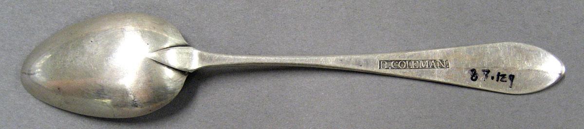 1998.0004.2052 Silver Spoon underside