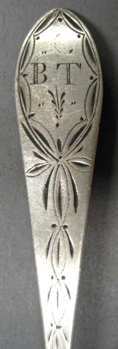 1998.0004.2052 Silver Spoon engraving