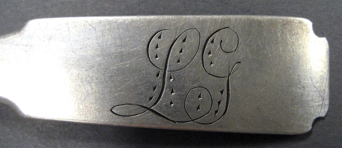1998.0004.2053 Silver Spoon engraving