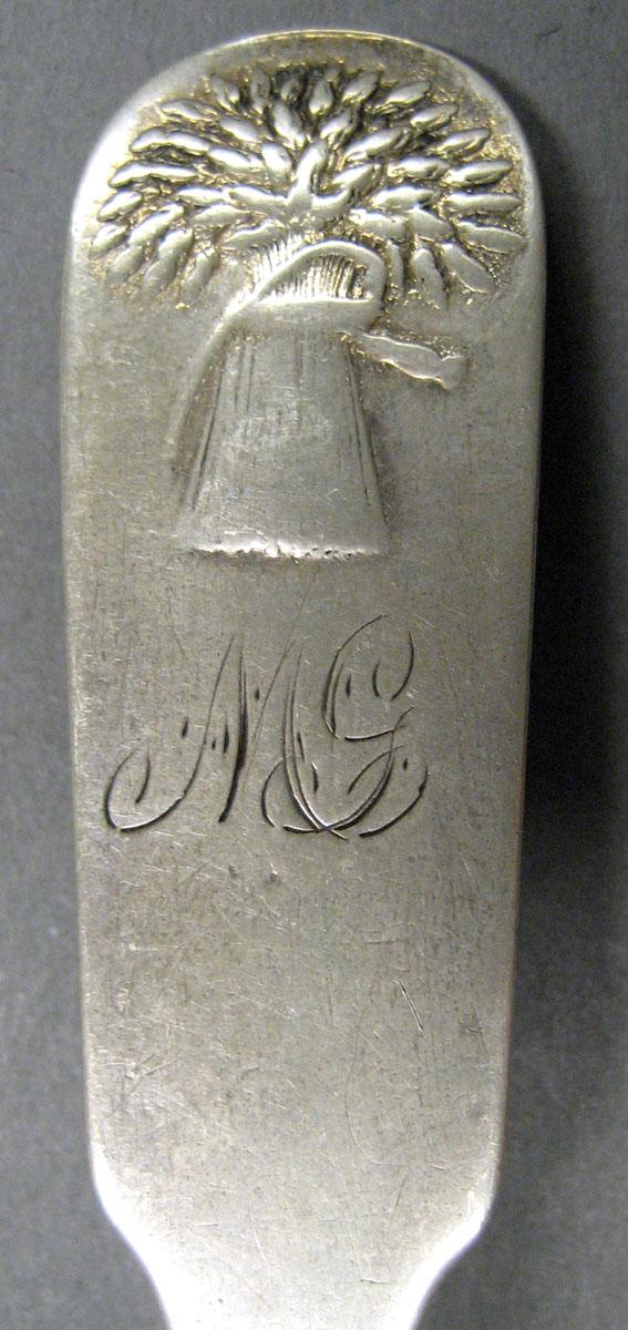 1998.0004.2057 Silver Spoon engraving