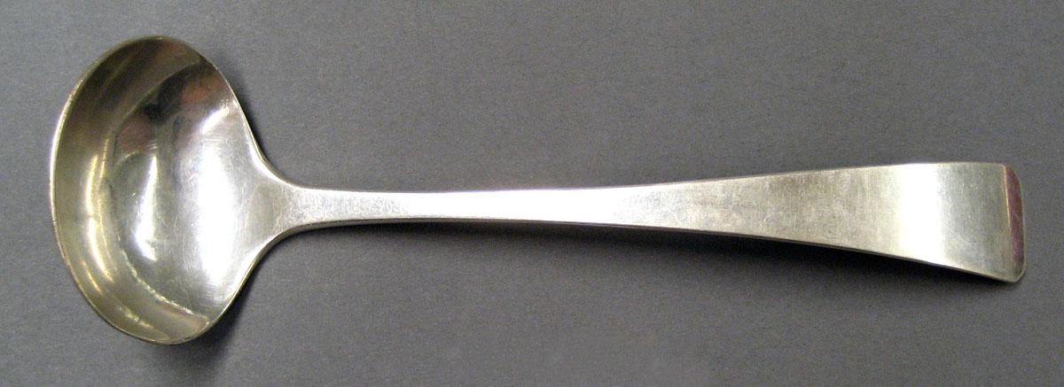 1998.0004.2059 Silver Ladle upper surface