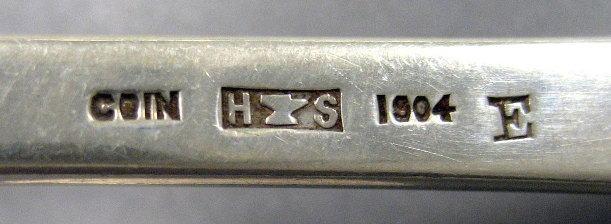 1998.0004.2059 Silver Ladle mark