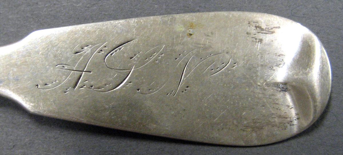 1998.0004.2060.001 Silver Spoon engraving