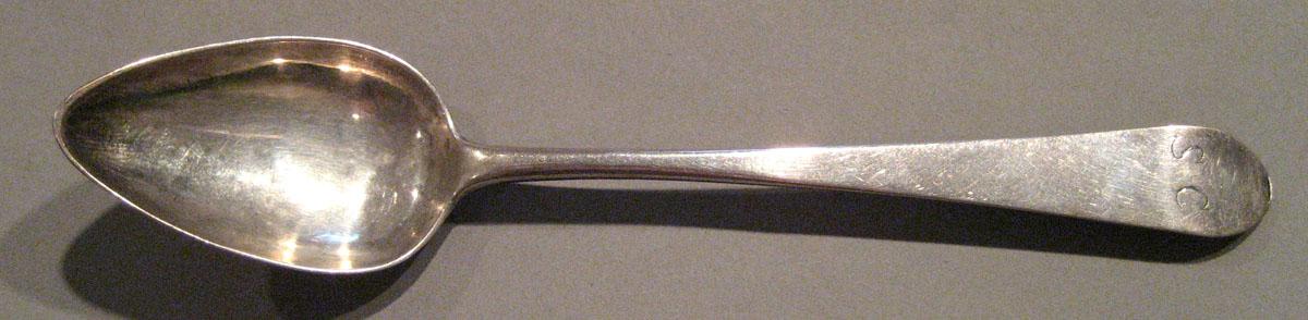 1998.0004.206.001 Silver Spoon upper surface