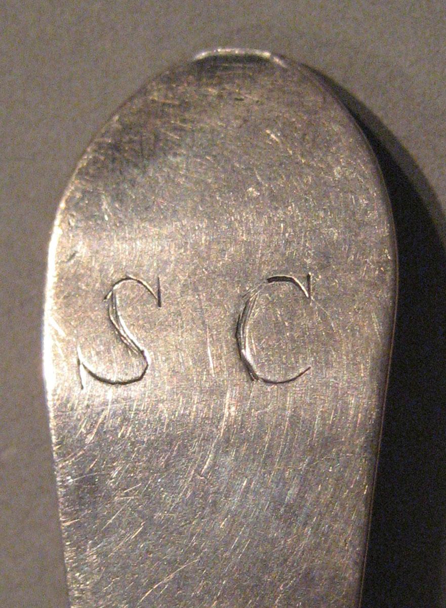 1998.0004.206.001 Silver Spoon engraving