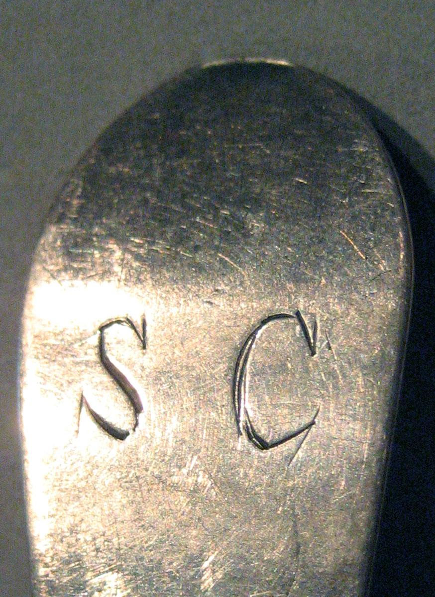 1998.0004.206.002 Silver Spoon engraving