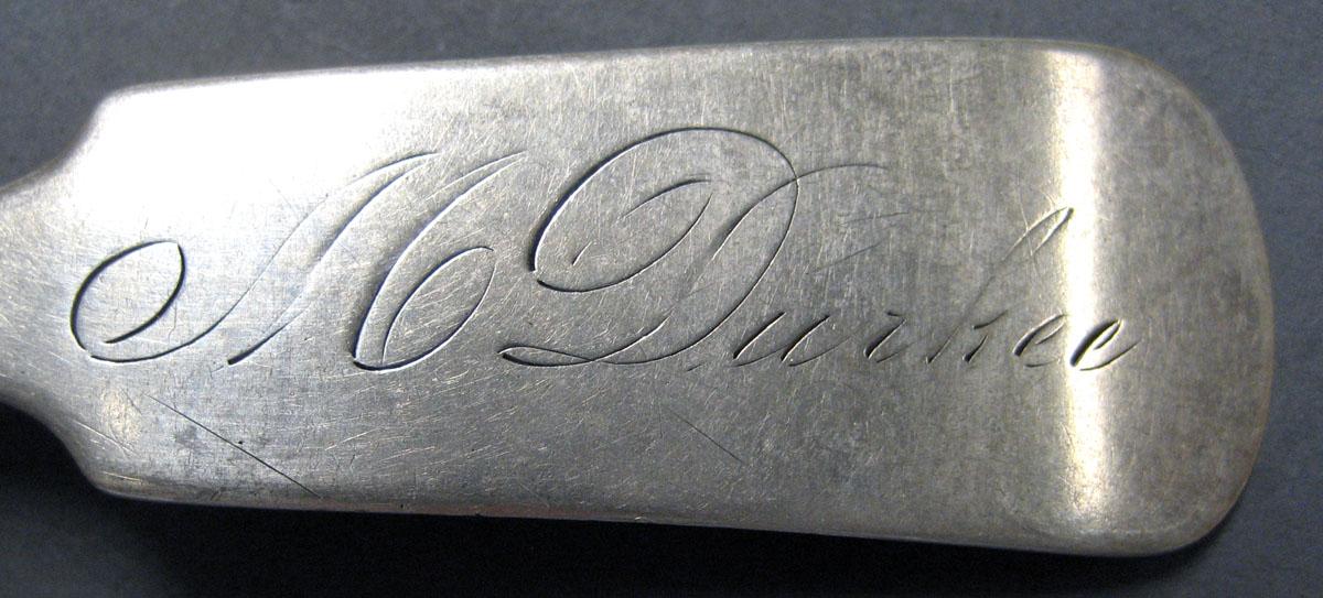 1998.0004.2062.002 Silver Spoon engraving