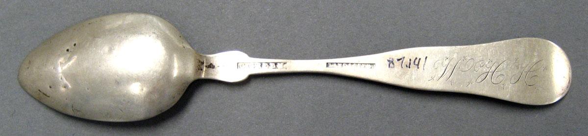 1998.0004.2063 Silver Spoon underside