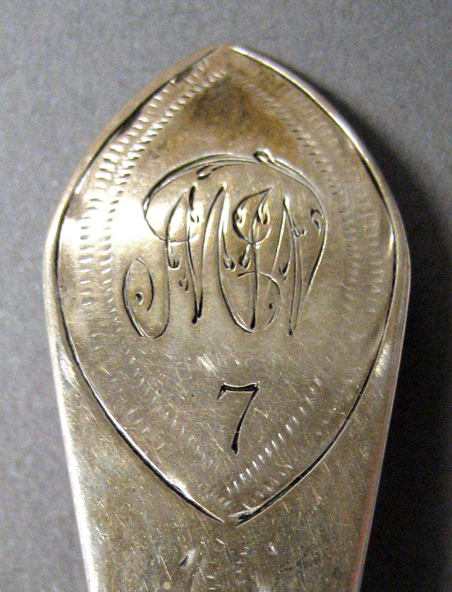 1998.0004.2064.001 Silver Spoon engraving