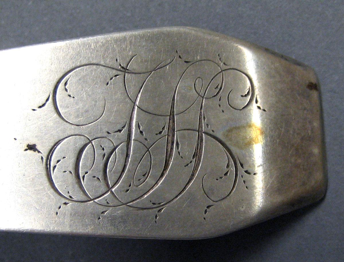 1998.0004.2068 Silver Spoon engraving
