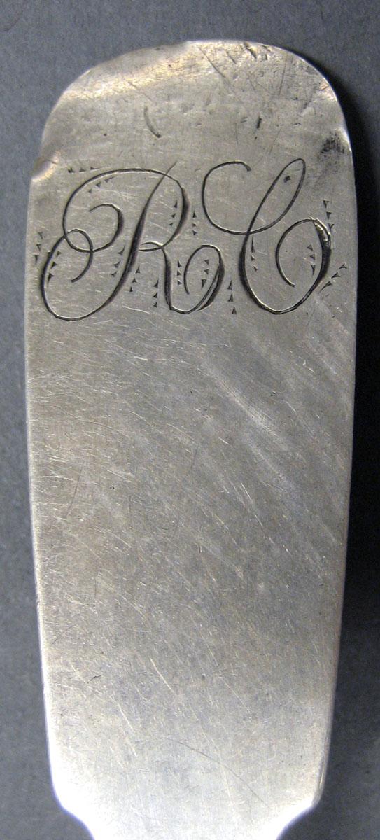 1998.0004.2069 Silver Spoon engraving