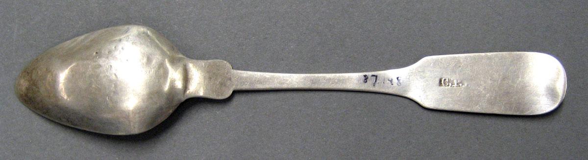 1998.0004.2070 Silver Spoon underside
