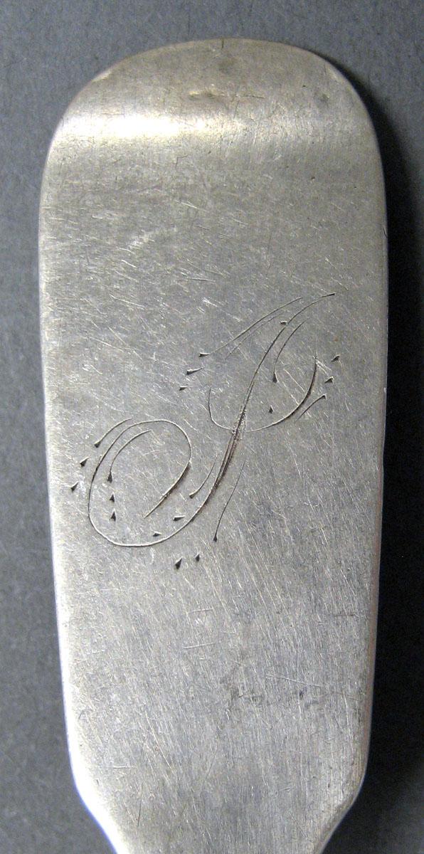 1998.0004.2070 Silver Spoon engraving