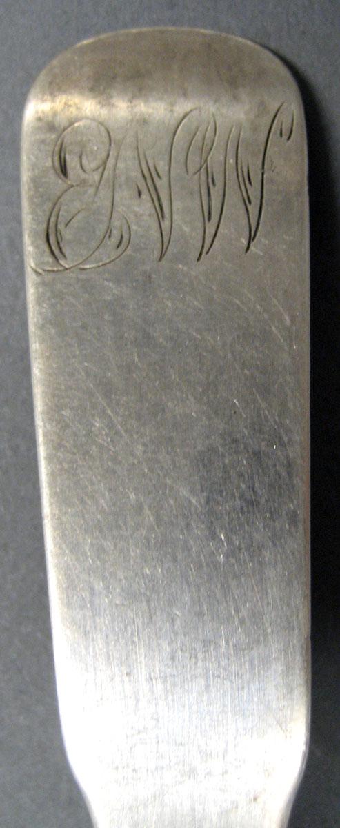 1998.0004.2072.001 Silver Spoon engraving