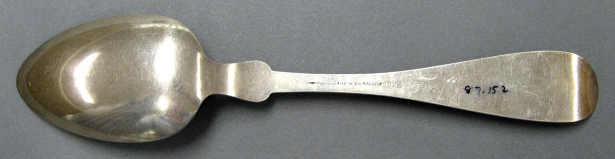 1998.0004.2074 Silver Spoon underside