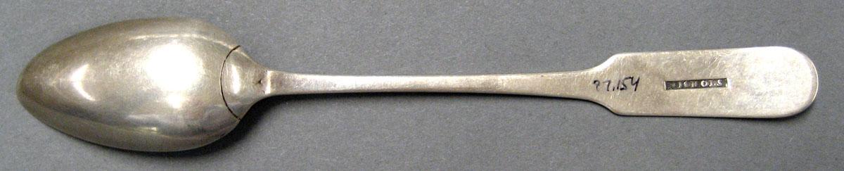 1998.0004.2076.001 Silver Spoon underside