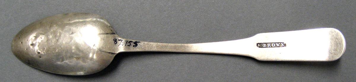 1998.0004.2077 Silver Spoon underside