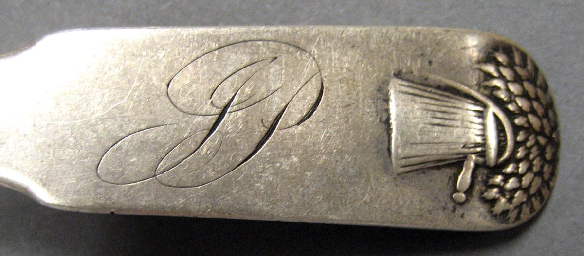 1998.0004.2077 Silver Spoon engraving